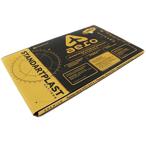 Вибродемпфирующий материал STP Aero 0.75*0.47 (гофроящик+пленка)