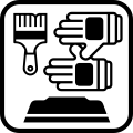 Микрофибровые перчатки, аппликаторы, кисти
