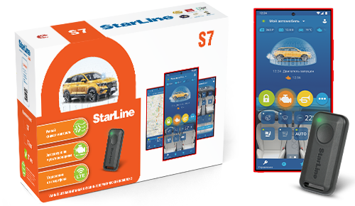 S7 3CAN+FD+4LIN 2SIM LTE GPS