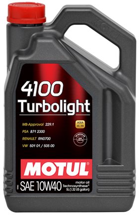 MOTUL 4100 Turbolight 10W-40
