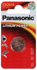 Panasonic Lithium Power CR2016 дисковые батарейки