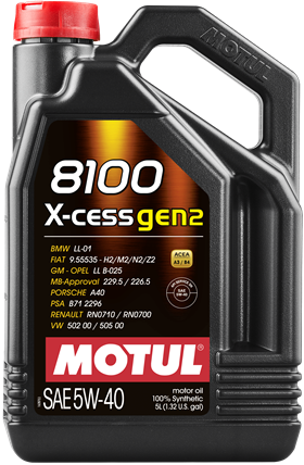 MOTUL 8100 X-cess 5W-40 Gen2